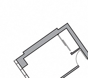 1x1Penthouse floor plans in Portland OR 97232 Yard